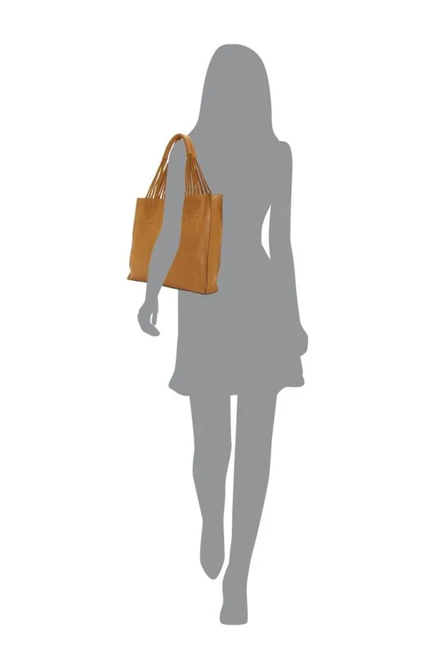 Women Lucky Brand Handbags Mina Tote Bag 231 Tan
