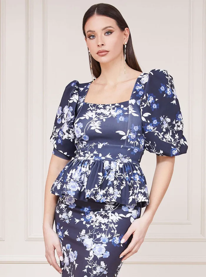 Women Marciano GUESS Marciano Indigo Petal Alexis Top