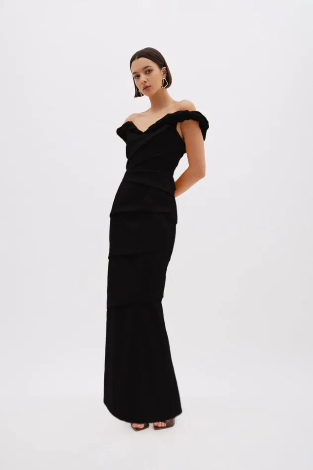 Women Maxi Dresses Rachel Gilbert ASHA GOWN Women Maxi Dresses Rachel Gilbert ASHA GOWN