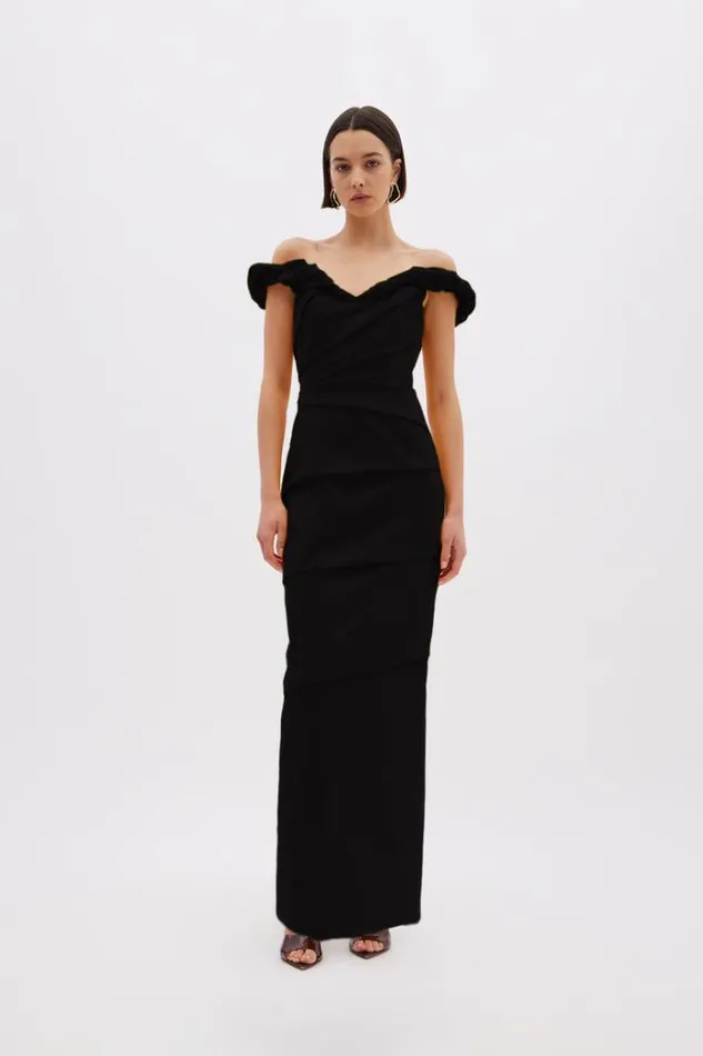 Women Maxi Dresses Rachel Gilbert ASHA GOWN Women Maxi Dresses Rachel Gilbert ASHA GOWN