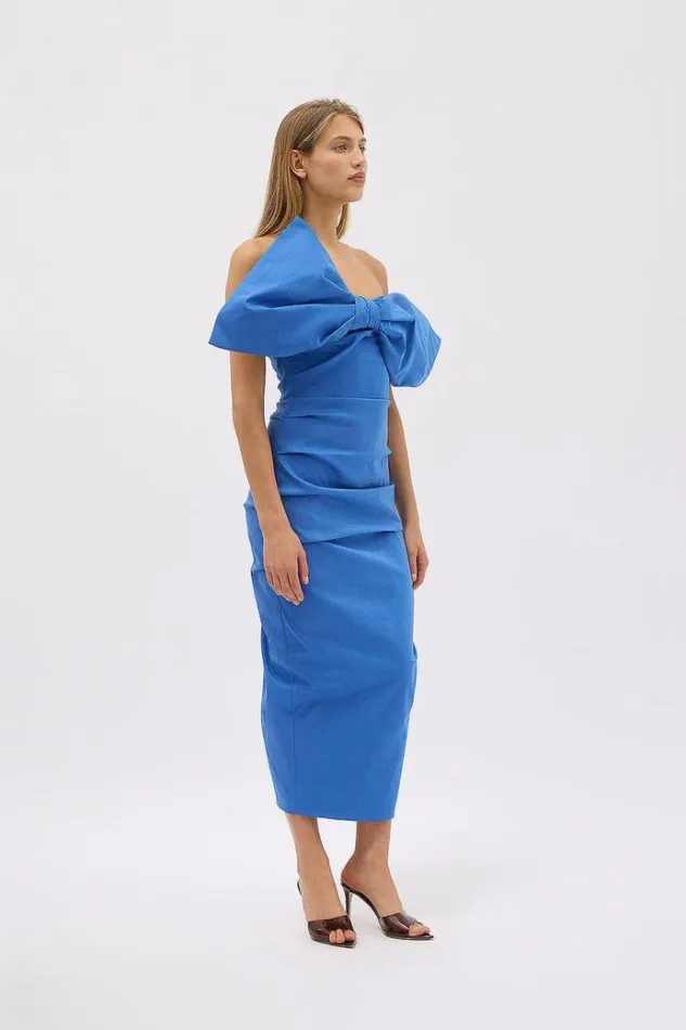 Women Midi Dresses Rachel Gilbert MEMPHIS DRESS Women Midi Dresses Rachel Gilbert MEMPHIS DRESS