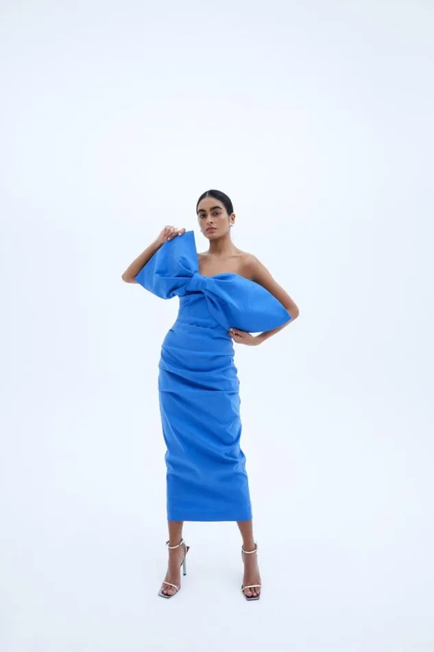 Women Midi Dresses Rachel Gilbert MEMPHIS DRESS Women Midi Dresses Rachel Gilbert MEMPHIS DRESS