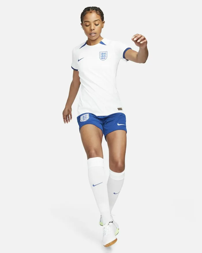 Women Nike All Clothing England 2023 Stadium Home Gym Bluewhite