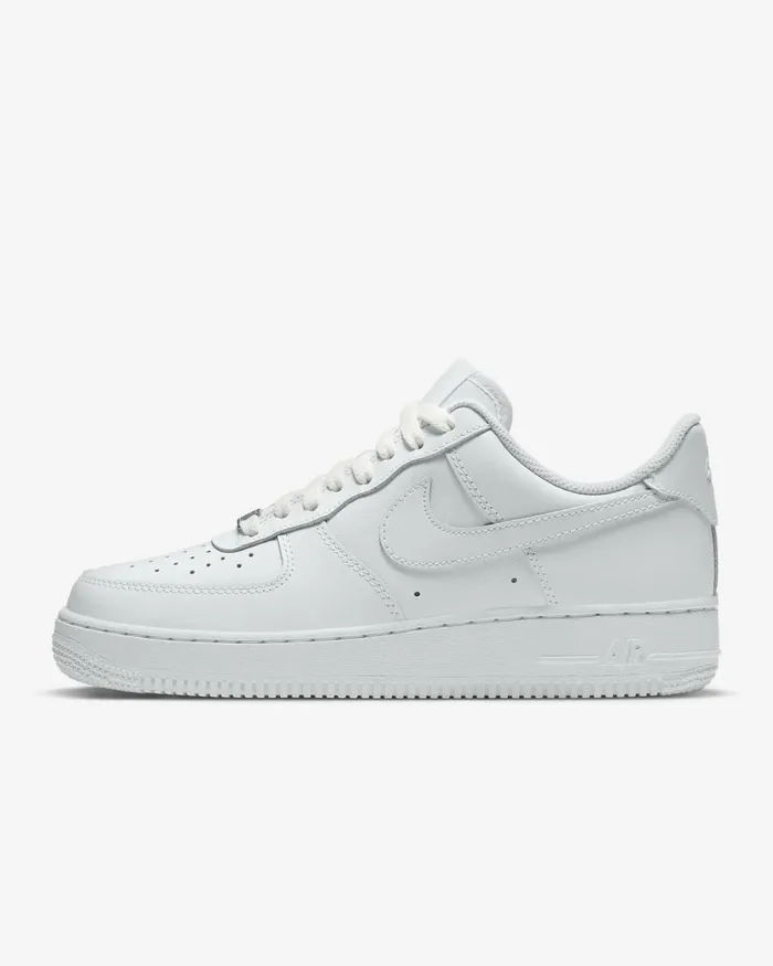 Women Nike All Shoes Air Force 1 03907 Whitewhitewhitewhite