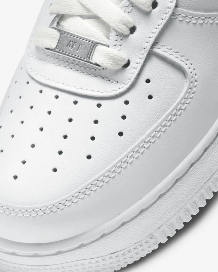 Women Nike All Shoes Air Force 1 03907 Whitewhitewhitewhite
