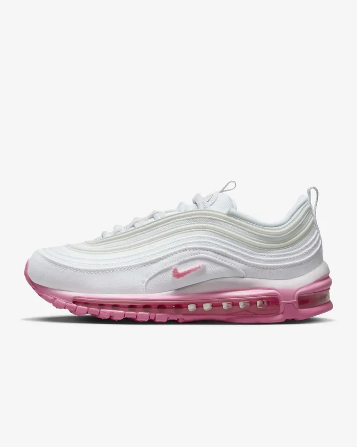 Women Nike All Shoes Air Max 97 SE Whitepink Foam