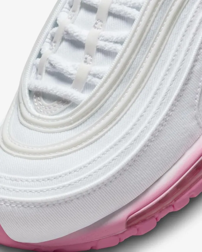 Women Nike All Shoes Air Max 97 SE Whitepink Foam