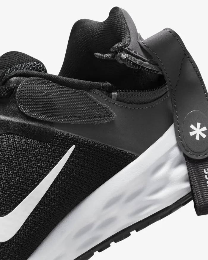 Women Nike All Shoes Revolution 6 FlyEase Blackdark Smoke Greycool Greywhite