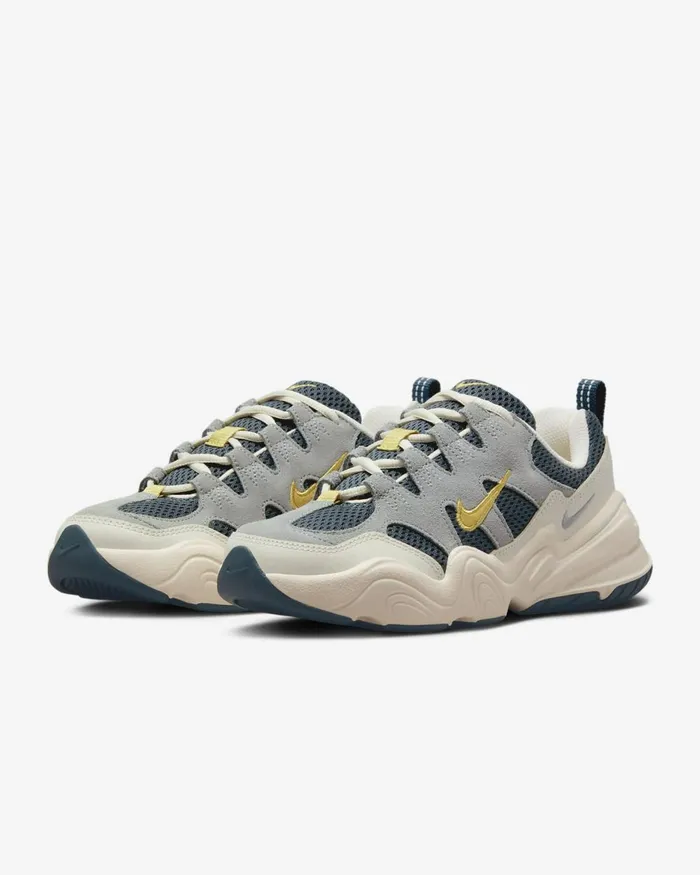 Women Nike All Shoes Tech Hera Deep Junglesea Glassmica Greenbuff Gold
