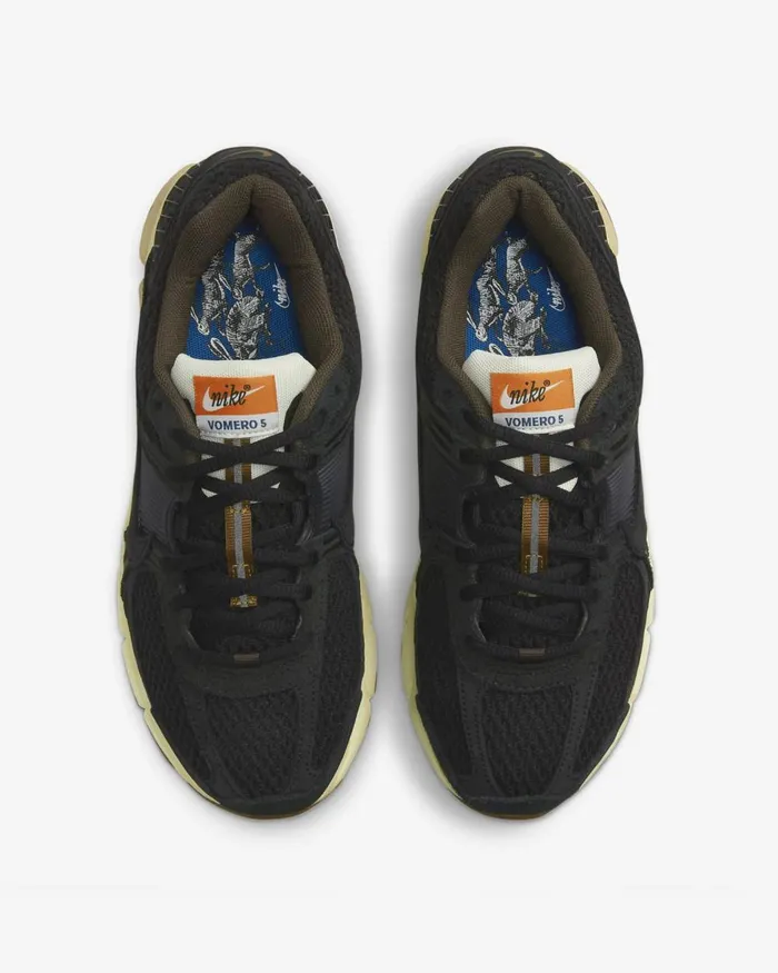 Women Nike All Shoes Zoom Vomero 5 Premium Blacksesamecoconut Milkblack