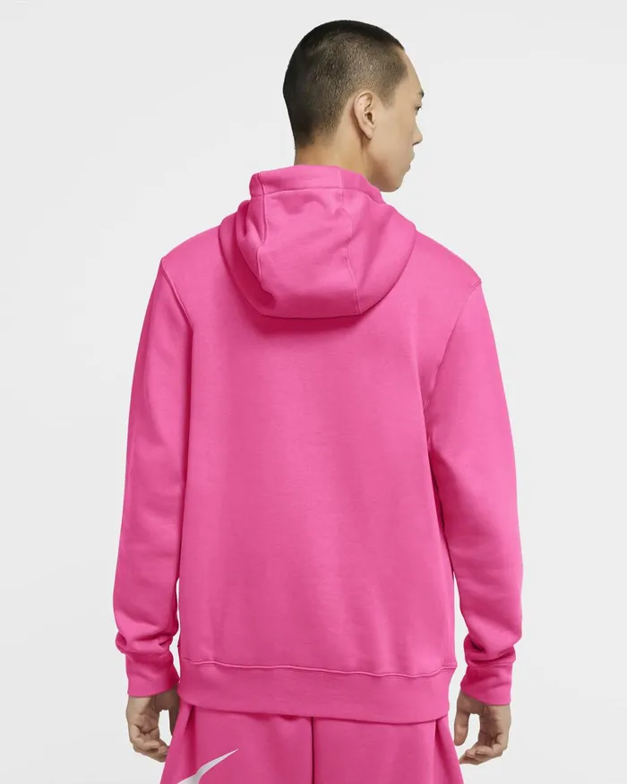 Women Nike Hoodies And Sweatshirts Sportswear Club Fleece Pinksiclepinksiclewhite