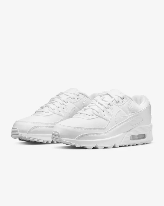 Women Nike Lifestyle Air Max 90 Whitewhitewhite