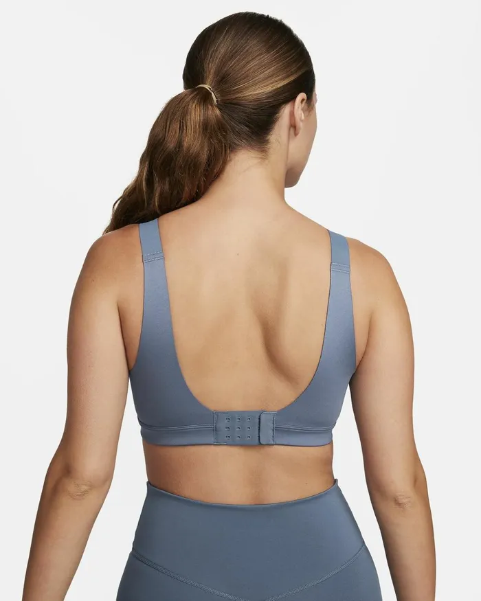 Women Nike Sports Bras Alpha Diffused Bluediffused Bluewhite