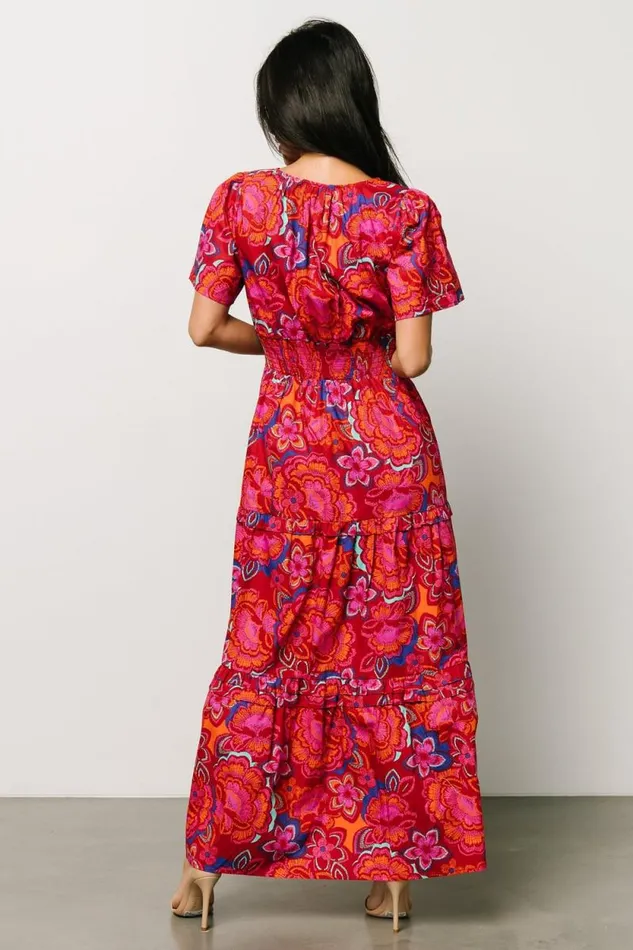 Women Palmer Tiered Maxi Dress Multi Floral Baltic Born Maxi Dresses Women Palmer Tiered Maxi Dress Multi Floral Baltic Born Maxi Dresses