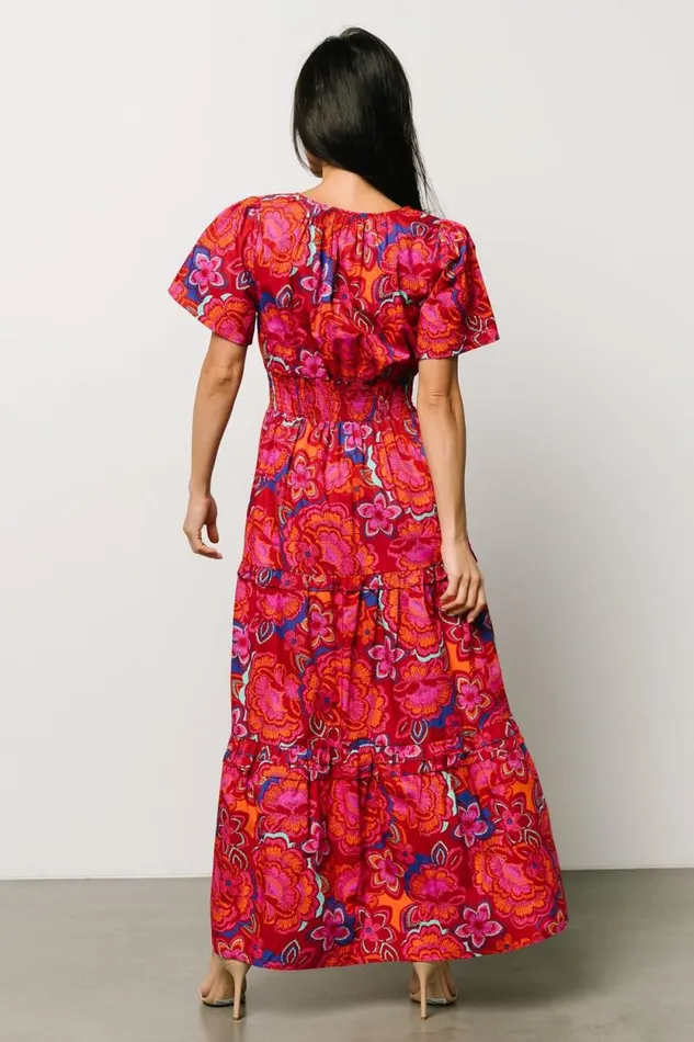 Women Palmer Tiered Maxi Dress Multi Floral Baltic Born Maxi Dresses Women Palmer Tiered Maxi Dress Multi Floral Baltic Born Maxi Dresses