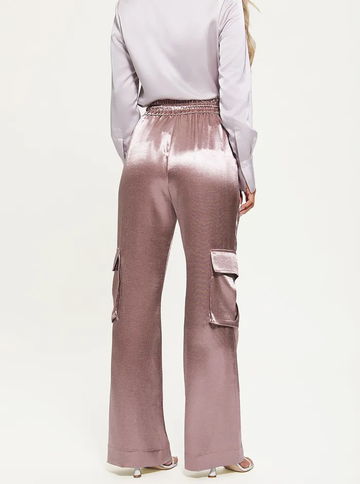 Women Pants GUESS Rosy Violet Chantal Pants Women Pants GUESS Rosy Violet Chantal Pants