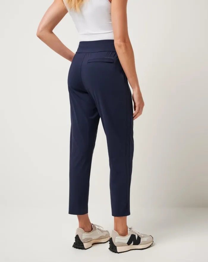 Women Pants TravisMathew MOVEKNIT RESILIENCE PANT Navy Blazer
