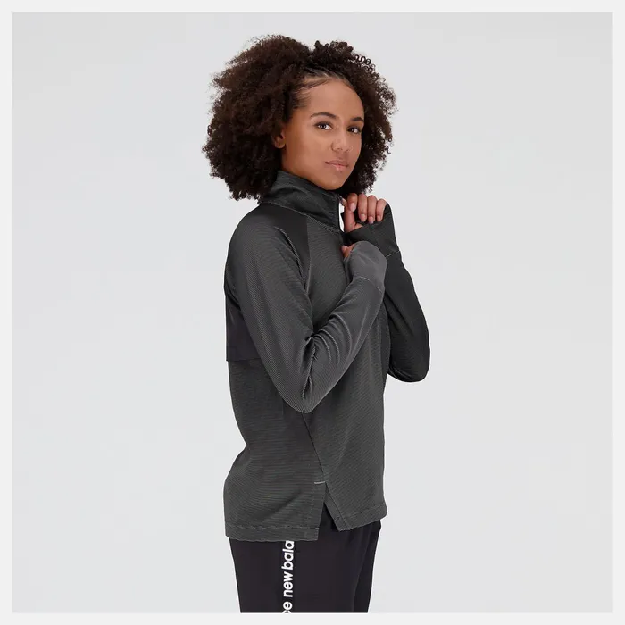 Women Q Speed Shift 12 Zip Black New Balance Hoodies and Sweatshirts Women Q Speed Shift 12 Zip Black New Balance Hoodies and Sweatshirts
