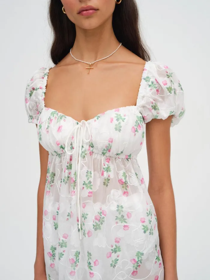 Women Remi Midi Dress White For Love and Lemons Dresses Women Remi Midi Dress White For Love and Lemons Dresses