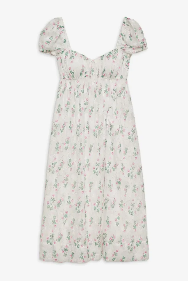 Women Remi Midi Dress White For Love and Lemons Dresses Women Remi Midi Dress White For Love and Lemons Dresses