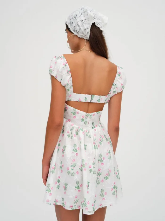 Women Remi Mini Dress White For Love and Lemons Dresses Women Remi Mini Dress White For Love and Lemons Dresses