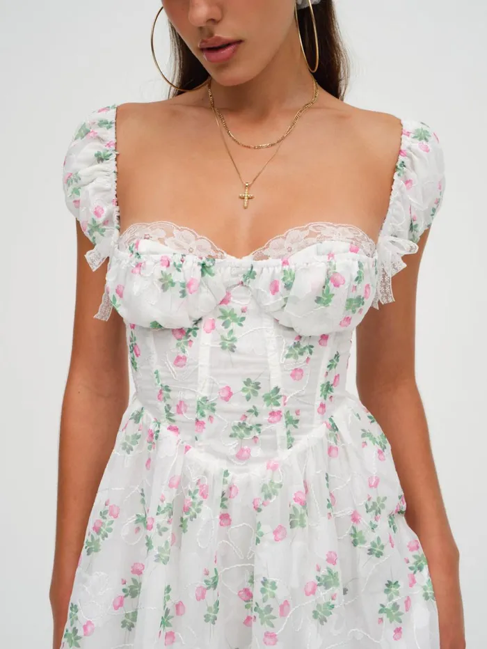 Women Remi Mini Dress White For Love and Lemons Dresses Women Remi Mini Dress White For Love and Lemons Dresses