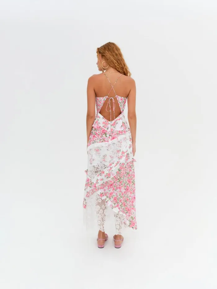 Women Rosalyn Maxi Dress Pink For Love and Lemons Dresses Women Rosalyn Maxi Dress Pink For Love and Lemons Dresses
