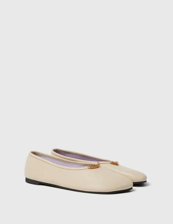 Women Ryder Ballet Flats Vanilla Stella McCartney Flats Women Ryder Ballet Flats Vanilla Stella McCartney Flats