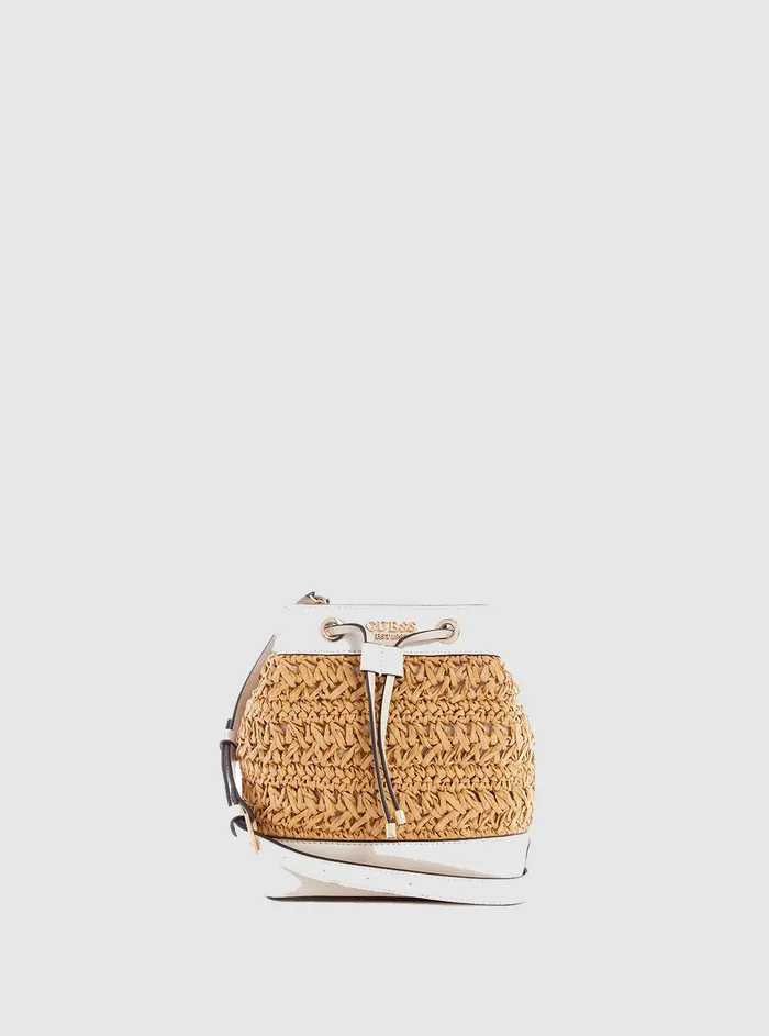 Women Satchel GUESS Stone Liguria Bucket Bag
