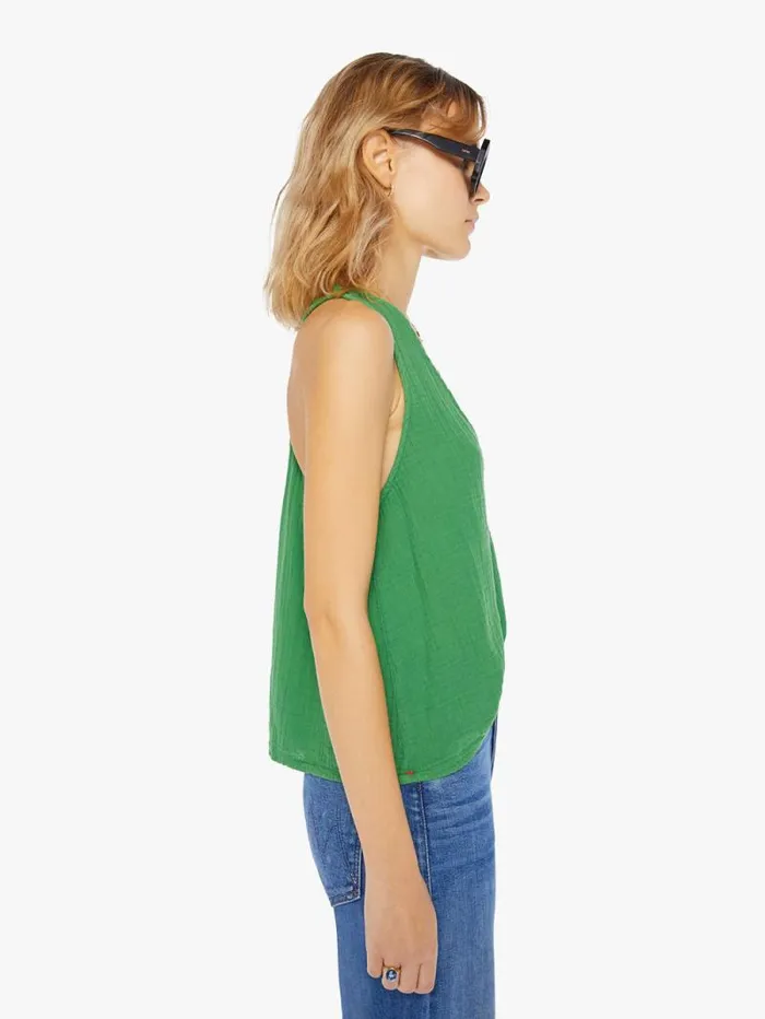 Women Shirts Mother Denim Axl Top Pesto