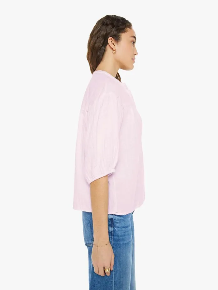 Women Shirts Mother Denim Clem Top Pink Blush
