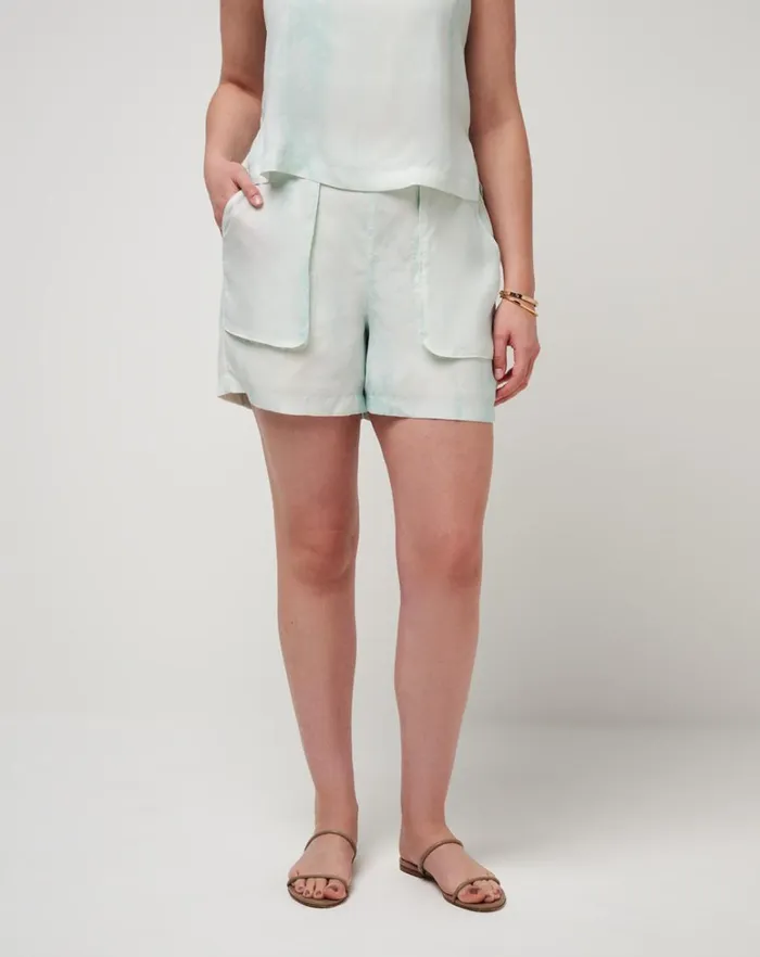 Women Shorts TravisMathew TROPIC WINDS SHORT Dusty Aqua