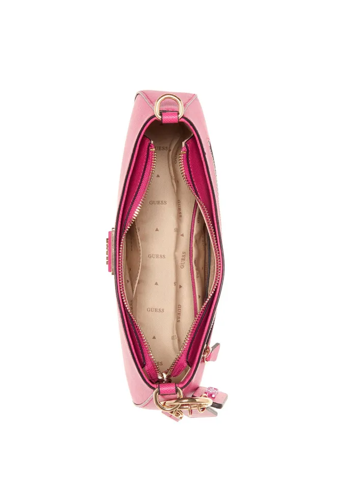 Women Shoulder Bag GUESS Watermelon Noelle Shoulder Bag Women Shoulder Bag GUESS Watermelon Noelle Shoulder Bag