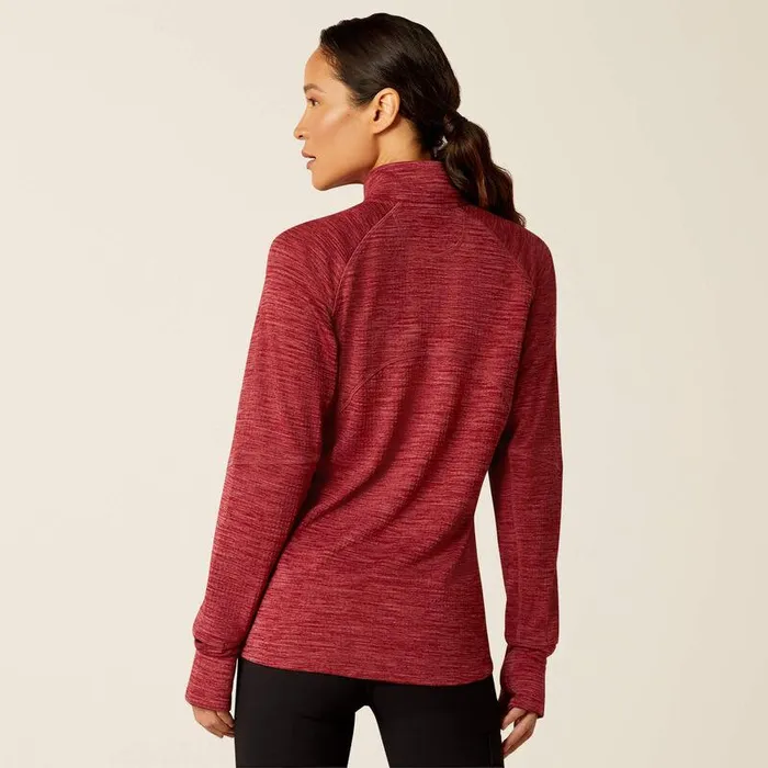 Women TShirts and Tops Ariat Rebar Gridwork Baselayer 14 Zip TShirt Tibetan Red Women TShirts and Tops Ariat Rebar Gridwork Baselayer 14 Zip TShirt Tibetan Red