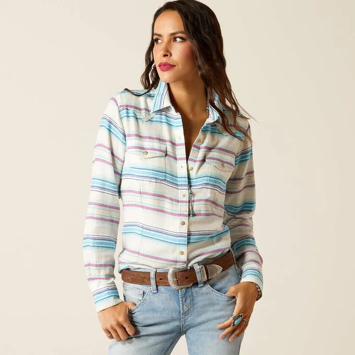 Women TShirts and Tops Ariat Rica Shirt Rica Jacquard