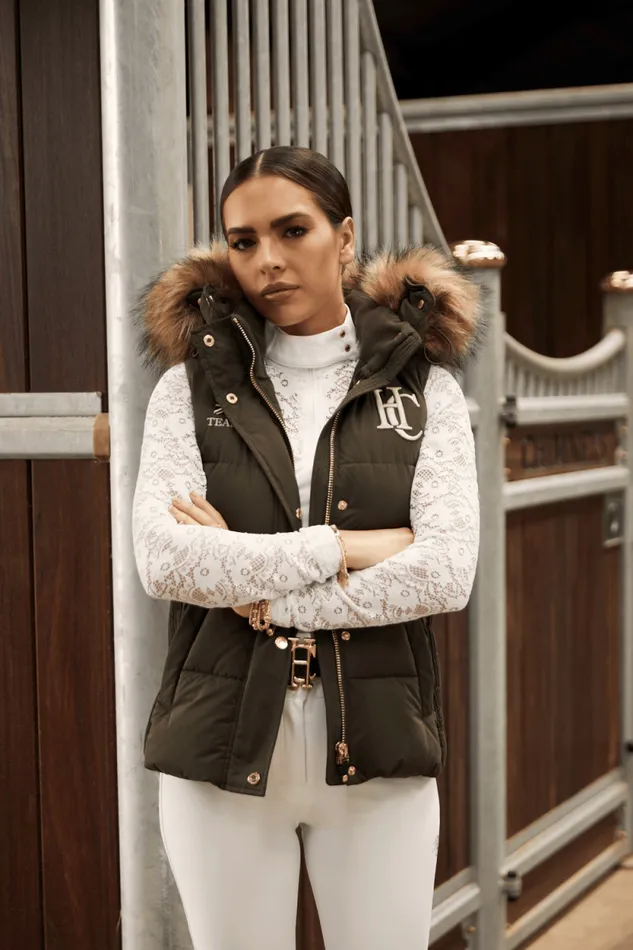 Women Team Gilet Khaki Holland Cooper Gilets