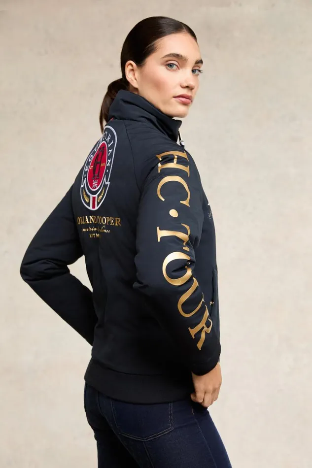 Women Team HC Jacket Navy Holland Cooper Jackets