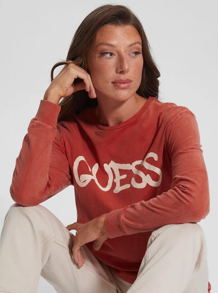Women Tees and Tanks GUESS Blazin Red Balloon Girl Tshirt Women Tees and Tanks GUESS Blazin Red Balloon Girl Tshirt
