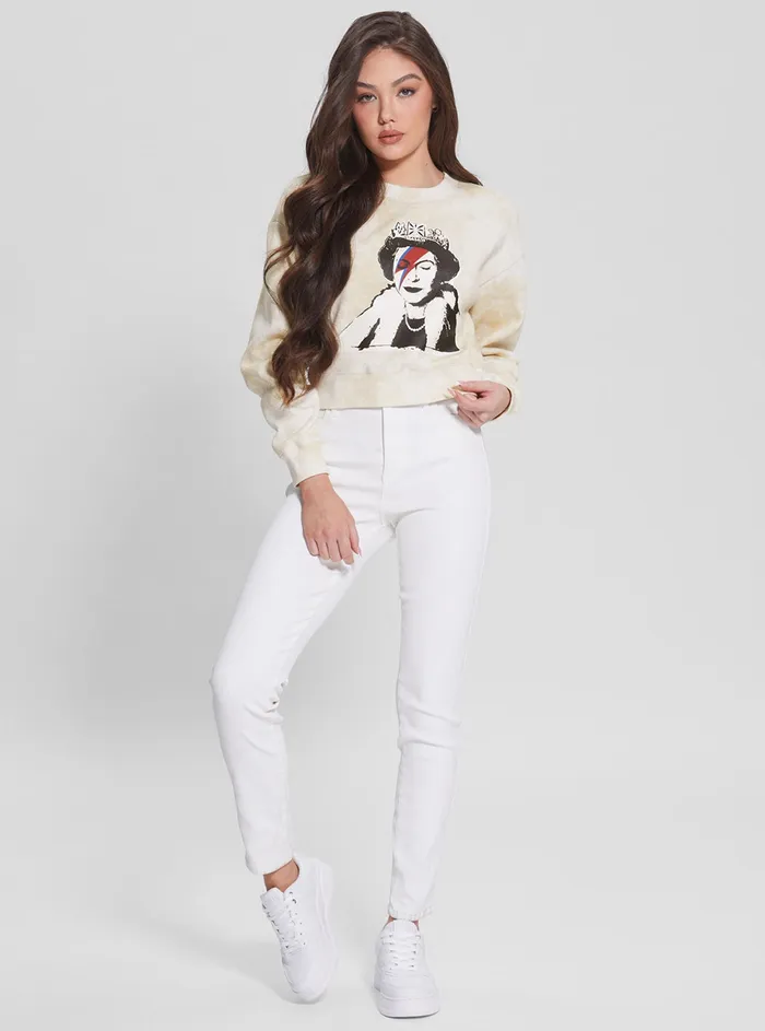 Women Tees and Tanks GUESS Stone Queen Pullover Top