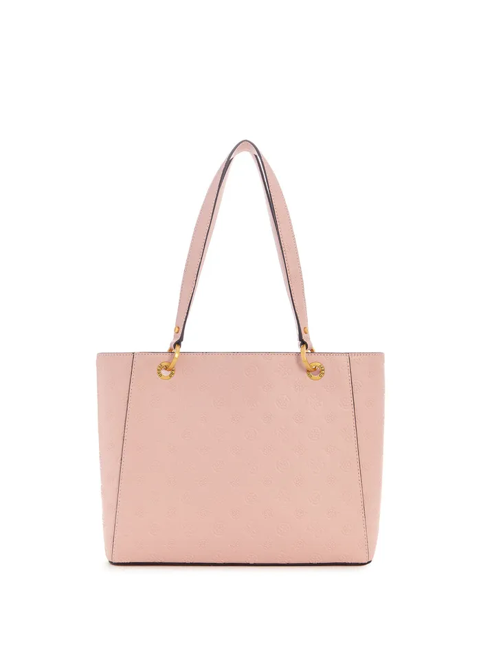 Women Tote Bags GUESS Rose Logo Geva Noel Tote Bag Women Tote Bags GUESS Rose Logo Geva Noel Tote Bag