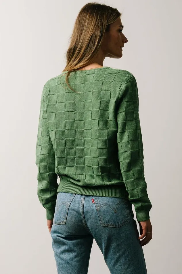 Women Troy Knit Sweater Green Baltic Born Sweaters Women Troy Knit Sweater Green Baltic Born Sweaters