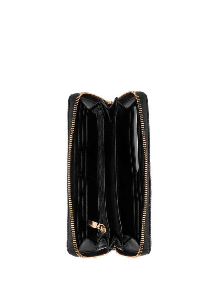 Women Wallets GUESS Black Adam Quilted Large Wallet Women Wallets GUESS Black Adam Quilted Large Wallet