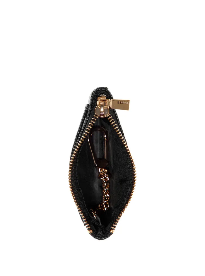 Women Wallets GUESS Black Laurel Zip Pouch Women Wallets GUESS Black Laurel Zip Pouch
