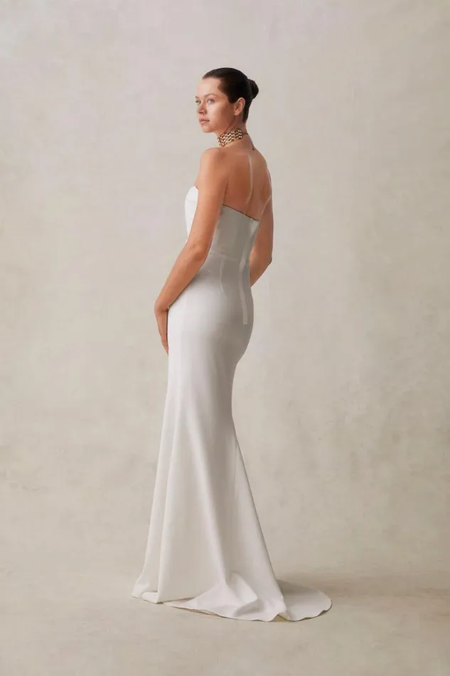 Women White Dresses Rachel Gilbert Rachel Gilbert Bridal ARLO GOWN 8211 IVORY