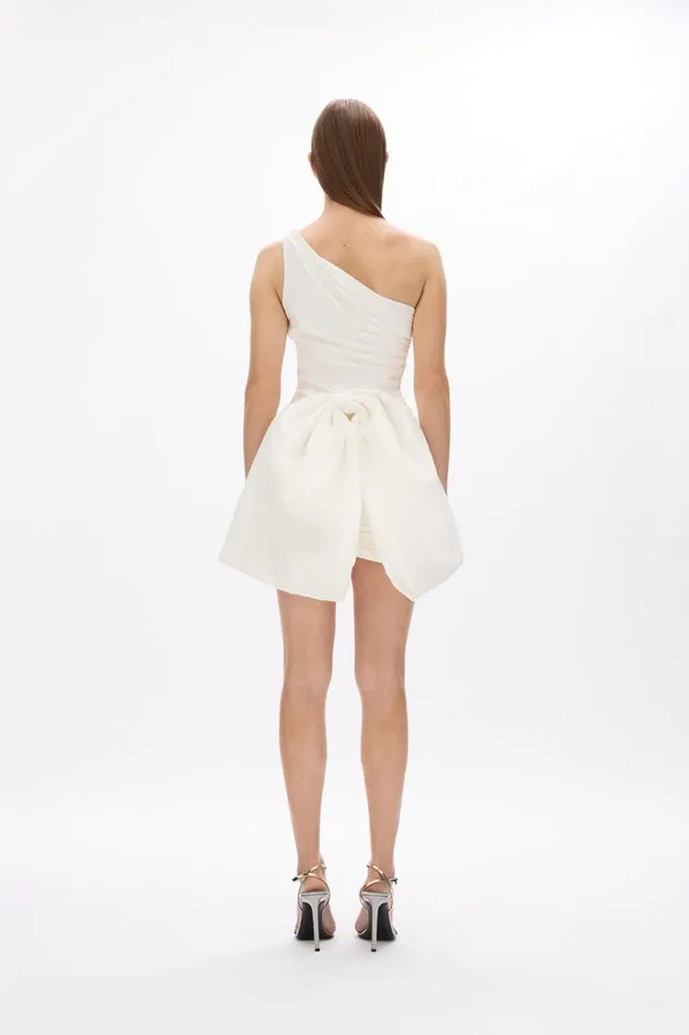 Women White Dresses Rachel Gilbert Rachel Gilbert MARCO MINI 8211 IVORY Women White Dresses Rachel Gilbert Rachel Gilbert MARCO MINI 8211 IVORY