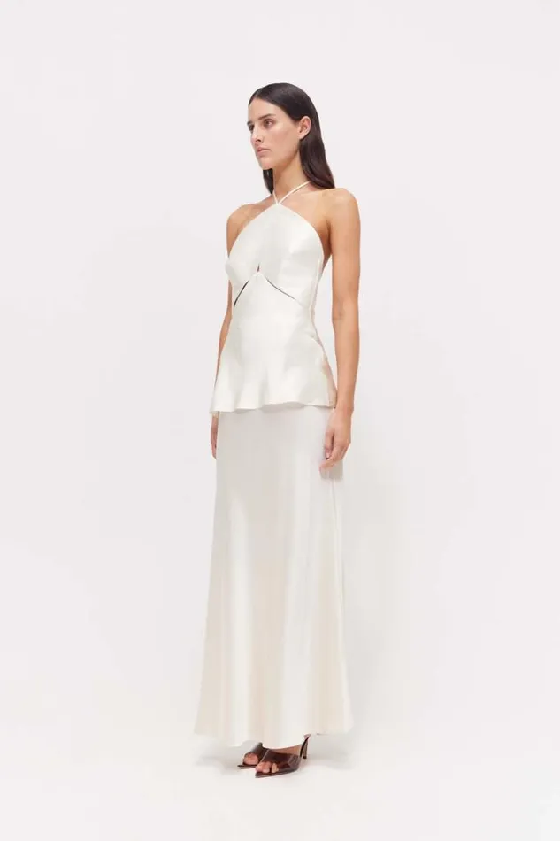 Women White Dresses Rachel Gilbert Skye Skirt In Coconut Women White Dresses Rachel Gilbert Skye Skirt In Coconut