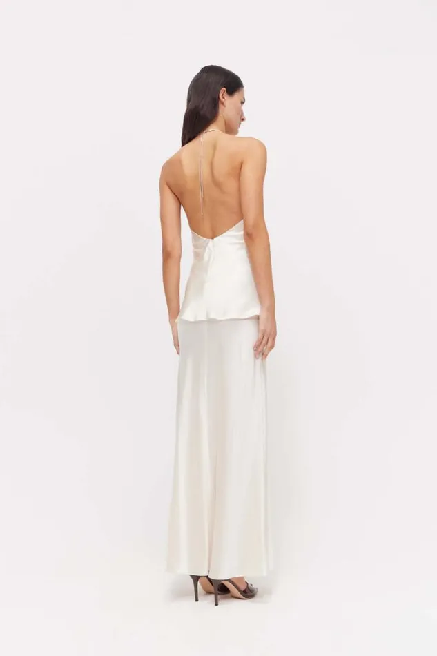 Women White Dresses Rachel Gilbert Skye Skirt In Coconut Women White Dresses Rachel Gilbert Skye Skirt In Coconut