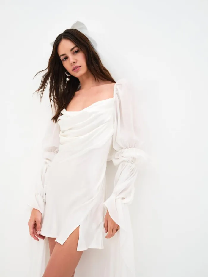 Women Willow Mini Dress White For Love and Lemons Dresses Women Willow Mini Dress White For Love and Lemons Dresses