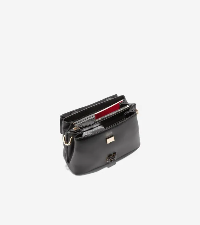 Women Women039s Mini Collective Satchel Black Cole Haan Bags and Backpacks Women Women039s Mini Collective Satchel Black Cole Haan Bags and Backpacks