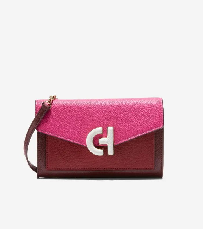Women Women039s Oversized Closure Phone Case Pink Cole Haan Wallets and Card Cases